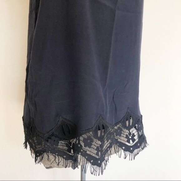 Chloé Navy Silk Tank - Picture 7 of 10